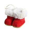 thumbnail image 1 of Botas navideñas Harliver para adornos colgantes de árbol, decoración navideña para el hogar, escritorio, bolsa de dulces, lindas botas colgantes para árboles de Navidad, decoración de jardín, fiestas, 1 of 5