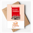 thumbnail image 1 of Cartes de Remerciement Education Unité Rouge Chine Enveloppes Note Vierge, 1 of 3