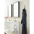 thumbnail image 2 of Amerock Vicinity Traditional Triple Prong Golden Champagne Wall Hook, 2 of 9