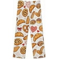 thumbnail image 5 of HPINK-T Baked Goods Heart Women's Long-Sleeve Shirt And Full-Length Bottom Pajama Set, 5 of 6
