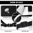 thumbnail image 4 of LAICAIW Dog Harness and Leash Set for Walking, Soft Mesh Adjustable Easy Control Lightweight Cat Vest Harnesses with Reflective Strips, Escape Proof Small Dogs Cats Vests, 4 of 7