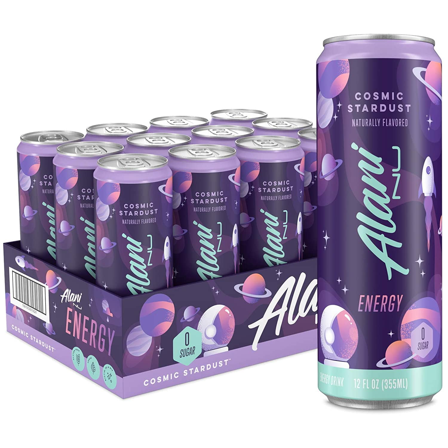 Alani Nu Sugar Free Energy Drink Pre Workout Performance Cosmic 