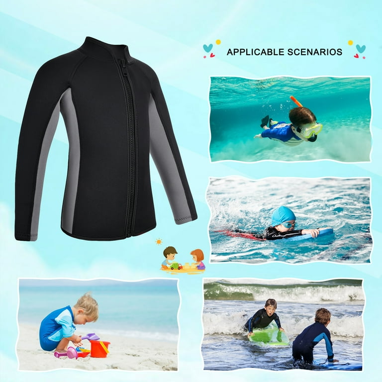Boys wetsuit jacket hotsell