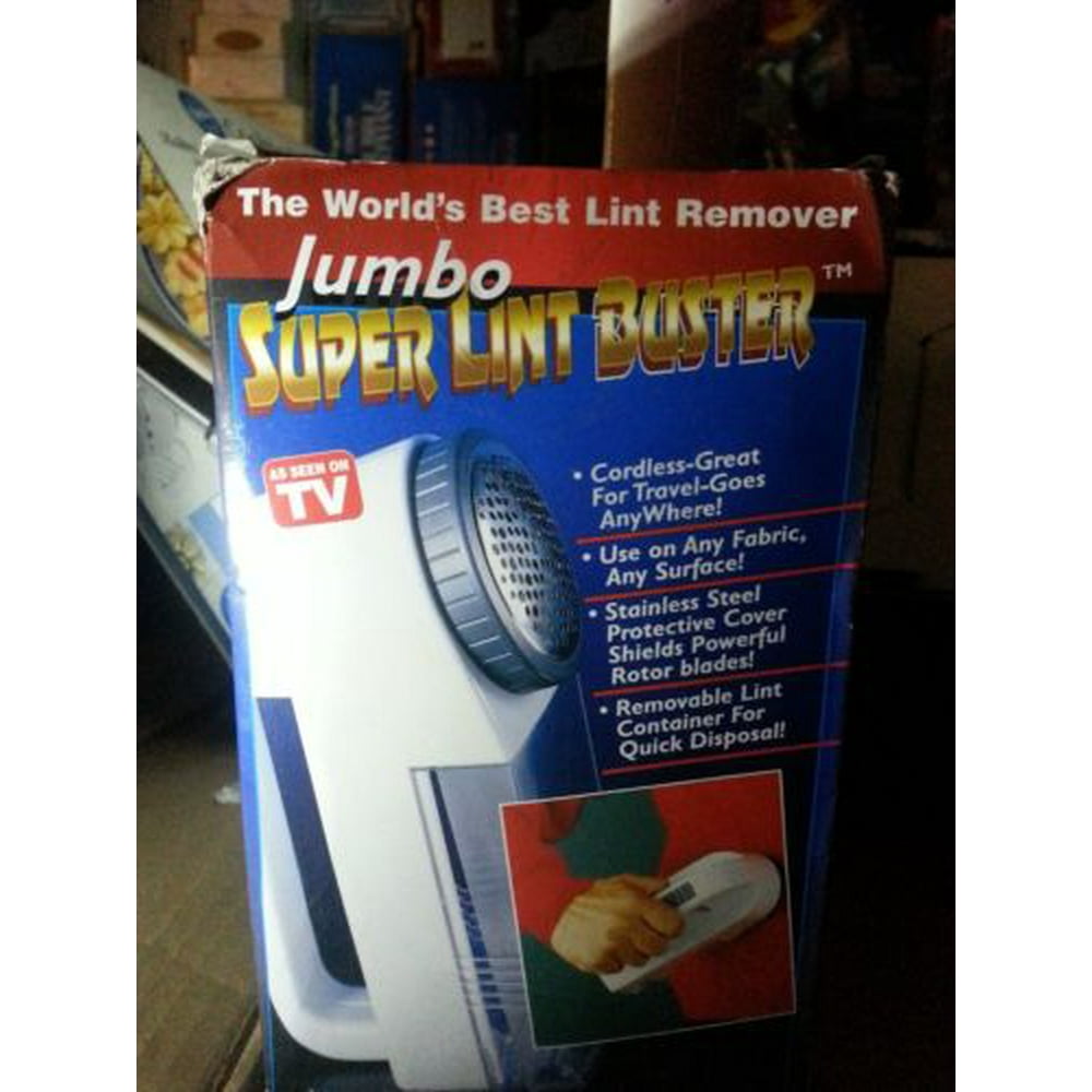 Jumbo Super Lint Buster Fabric Shaver, New, Free Shipping