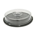thumbnail image 3 of LeeQinersw Empty CD Storage Bucket CD Case for Home Travel Portable with Black Spindle for, 3 of 9