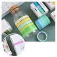 thumbnail image 6 of HengDidi 6 Solid Color Washi Tape Set for Craft Decor - Versatile Removable Japanese Paper Sticker Rolls Journaling Notebook Art Supplies All Ages DIY Projects, 6 of 6