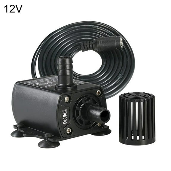 Grandest Birch DC 12V 400L/H Ultra-Quiet Mini Brushless Solar Motor Cold Water Circulation Pump High Efficiency Durable Wear Resis