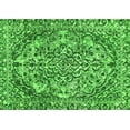 thumbnail image 1 of Ahgly Company Indoor Rectangle Abstract Green Modern Area Rugs, 4' x 6', 1 of 4