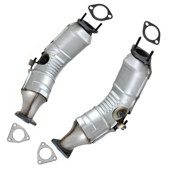 Northeastern Exhaust Pair of Catalytic Converters Fits 2009-2013 Infiniti G37 3.7L Sedan & Coupe - Direct Fit EPA-Approved | Stainless Steel | Free Gaskets Included