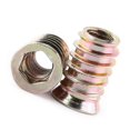thumbnail image 2 of Wood Furniture Insert Nuts Threaded M10 25mm Carbon Steel Hex Socket Drive s20241212437, 2 of 4