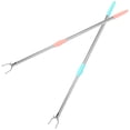 thumbnail image 4 of MasteelfCA 2pcs Telescoping Clothes Reach Stick Clothes Reaching Pole Adjustable Clothesline Pole, 4 of 9