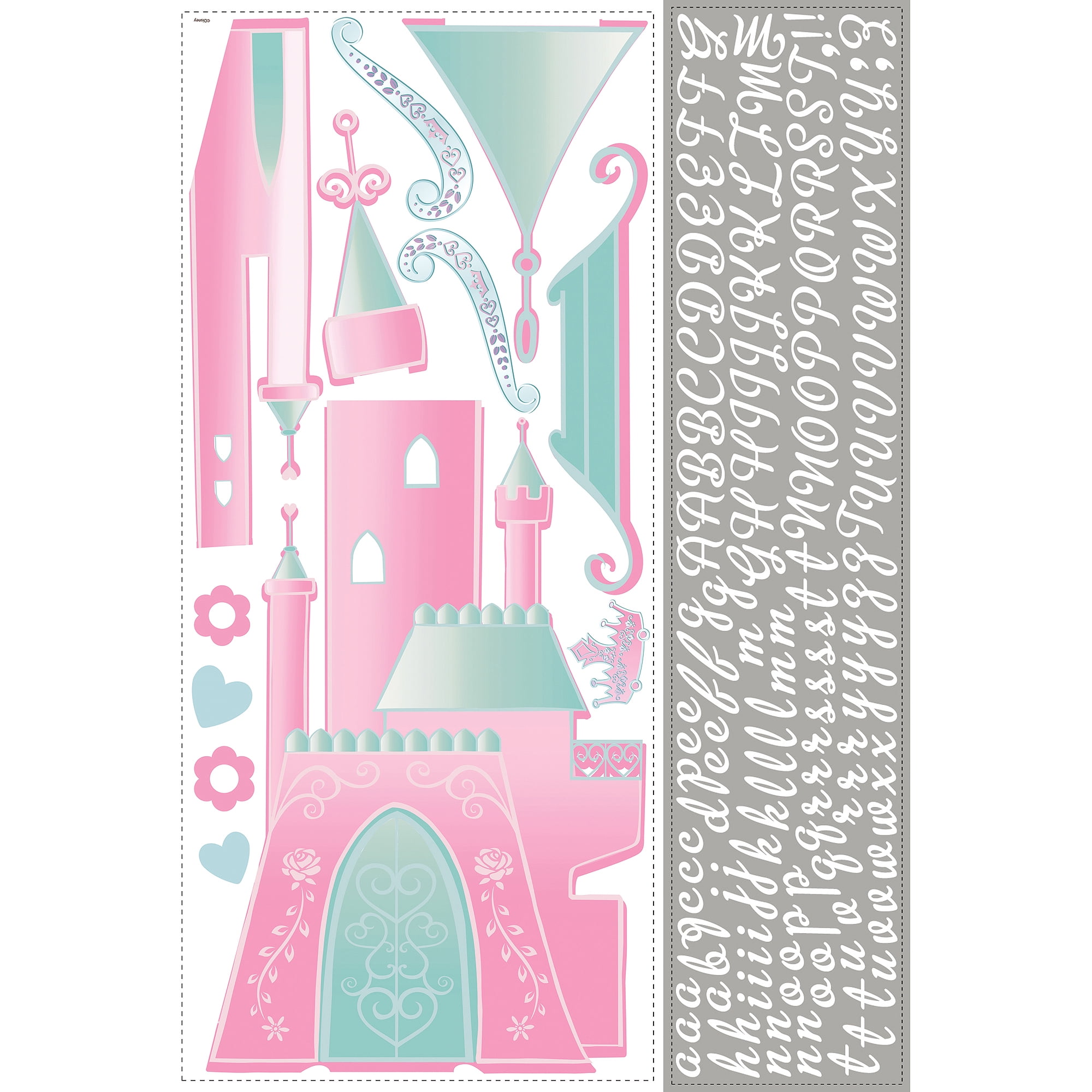 RoomMates Disney Princess Castle Wall Stickers