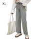 thumbnail image 1 of Pantalones deportivos Mujer Pantalón largo holgado informal de cintura alta con pierna ancha, Gris, XL Monstrate AP001468-03B, 1 of 6