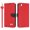Red, variant on Allytechgroup Flip Wallet Case for iPhone 7 / 8 / SE 2022 & 2020, RFID Blocking PU Leather Phone Case with Credit Card Slot Shoulder Strap Wrist Strap Shockproof Back Cover for Women Girls, Red