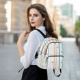 thumbnail image 6 of FORMRS Mini Backpack Purse for Women Travel Daypack Casual Shoulder Bag, Cute Nautical Pattern, 6 of 7