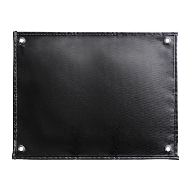 Advancent Equipo de tela ignífuga para exteriores, suministros de Camping resistentes a altas temperaturas con bolsa de almacenamiento, parrilla Kits de desorden para acampar 600x520mm