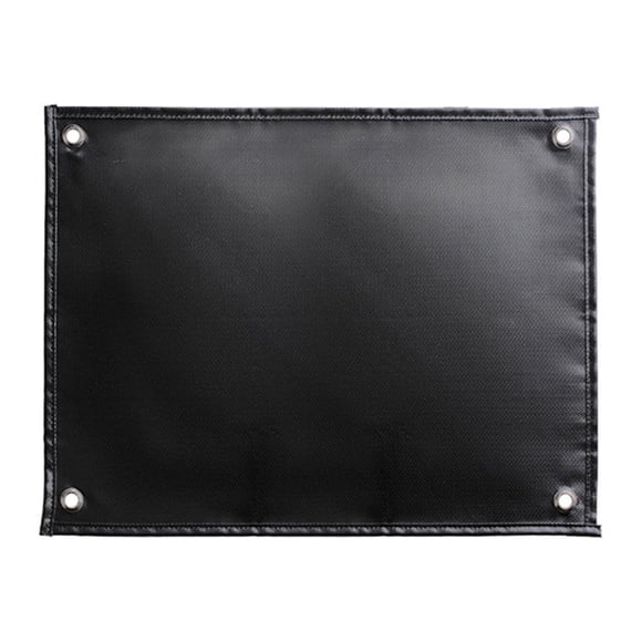 Paño ignífugo Sonducket lavable con bolsa de almacenamiento Parrilla de piso A prueba de polvo Estera resistente al fuego 600x520mm