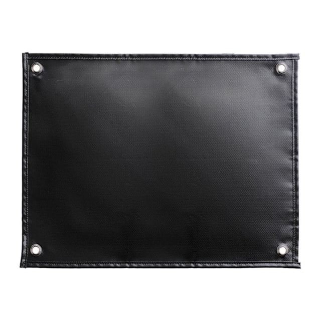 Greeniant Tela ignífuga Tela de silicona Fijador de operación simple con bolsa de almacenamiento Parrilla de piso Artesanía multiusos Parte de Kits de desorden para acampar 600x520mm