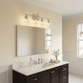 thumbnail image 4 of Nicholas 4-Light Polished Chrome Vanity Light, 4 of 5