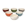 thumbnail image 1 of STAUB Ceramique 14 cm / 6 Piece Ceramic Large Rainbow Multi-Colour Large Bowl Set, Mixed Colours, 1 of 5