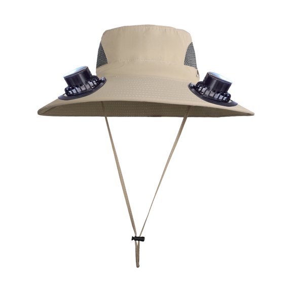 YOTQUSKI Summer Essentials for Men, Clearance Hat with Fan, Men's Fishing Hat, Hat with Fans Solar Power, Suitable for Beach, Camping and Fishing