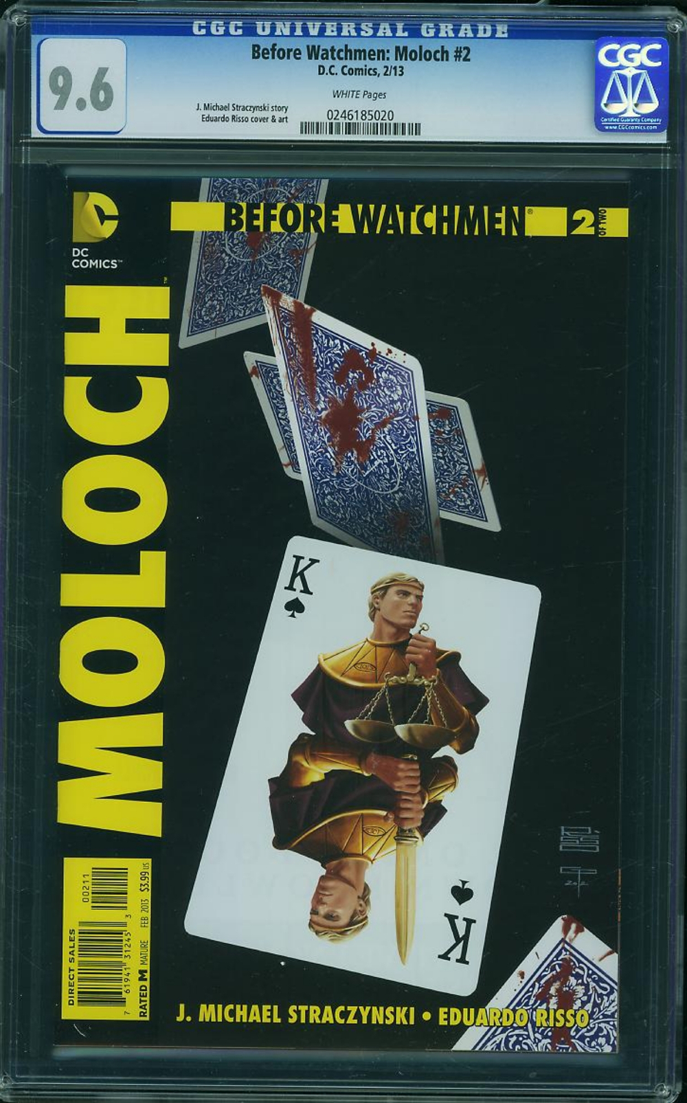 Cover of Before Watchmen: Moloch #2