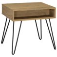 thumbnail image 3 of Fanning 3-piece Lift Top Coffee and End Table Set Golden Oak, 3 of 7