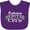 Purple, variant on Inktastic Future Pit Crew Racing Flags Boys or Girls Baby Bib
