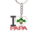 thumbnail image 1 of Plant a de trébol El soporte del llavero de metal del llavero ama a papá, 1 of 3