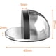 thumbnail image 2 of Set of 4 Door Stops, Stainless Steel Door Stops and Stoppers with Rubber Bumpers, Door Stops to Protect Doors, Walls and Furniture (Silver), 2 of 4