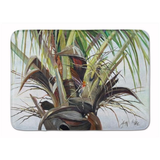Carolines Treasures JMK1130RUG Top Palm Tree Machine Washable Memory Foam Mat