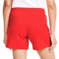 thumbnail image 3 of Nautica Women's Mid Rise Twill Short, Bright Red 14, 3 of 3