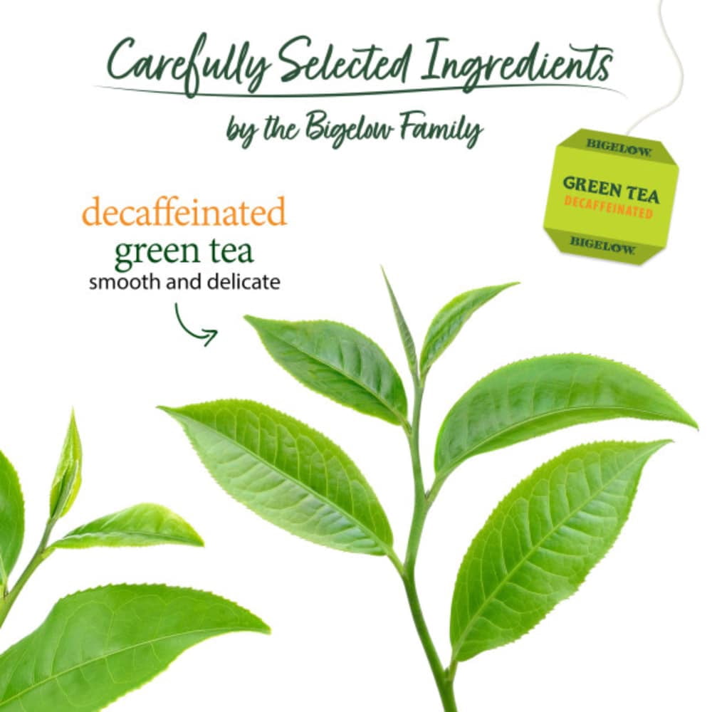 Bigelow Classic Green Tea Decaffeinated Tea Bags 40 ct - Pack of 3