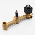 thumbnail image 3 of Sumerain Black Wall Mount Tub Faucet, Waterfall Bathtub Faucet with Hand Shower Left-handed Faucet, 3 of 8