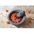 thumbnail image 3 of Molcajete de Piedra Volcánica CEMCUI Molli-caxitl 18 cm de Diámetro, 3 of 4