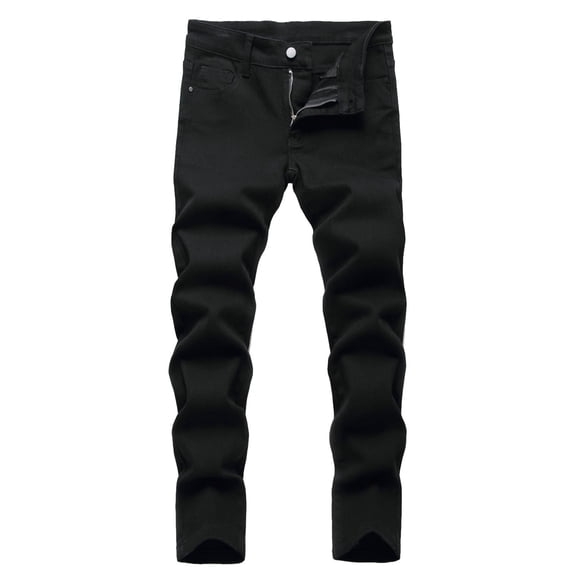 RUTAYY Toddler Boys Fit Ripped Distressed Fashion Kids Denim Jeans Trousers Versatile Pants