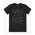 thumbnail image 4 of Drawing Of A Cat T-Shirt Australia Online colour_white, 4 of 8