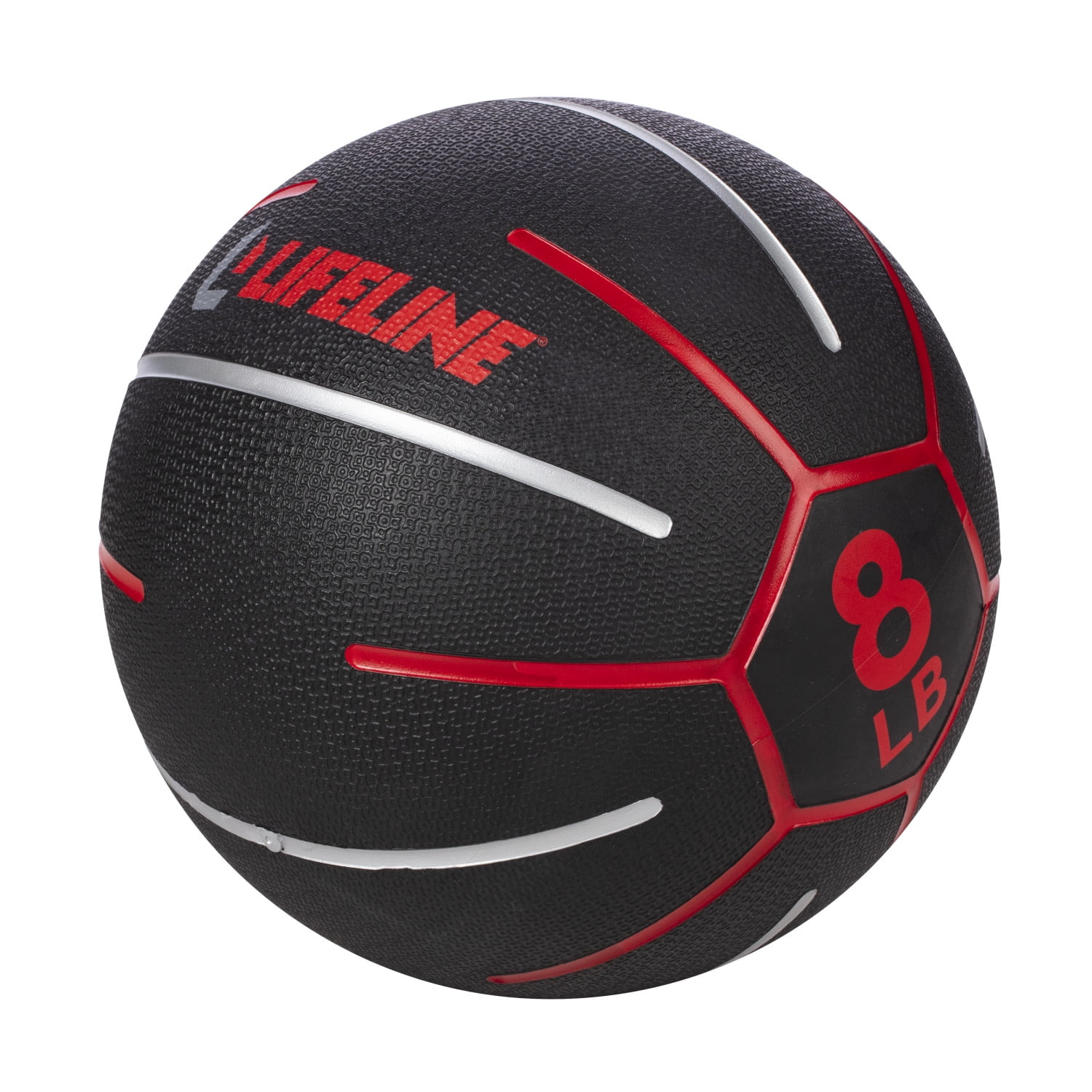 Lifeline Fitness 8 lb. Medicine Ball to Develop Total Body Strength, Power and Stability (Multiple Weights Available)
