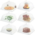 thumbnail image 2 of LMETJMA Mesh Food Cover Large and Tall Mesh Food Covers Tent Umbrella Reusable and Collapsible Food Net For Outdoors JT197, 2 of 9