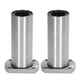 thumbnail image 1 of Juego de 2 rodamientos lineales de bolas con brida ovalada LMH30LUU de acero para movimiento CNC, 1 of 14