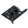 thumbnail image 1 of Tarjeta de expansión USB 3.2 Gen 2, 10 Gbps PCIe 4x Adaptador Tarjeta ESTAY CUNTO Y PLAYE Independent Protecting Para Placas de Placas para PC, 1 of 7