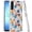 Colorful Floral, variant on Phone Case for Samsung Galaxy A17 5G Shockproof Dual Layer TPU IMD Print Rugged Anti-Slip Grip Drop Protection Scratch Resistant Slim Fit Glossy Floral Heart Aesthetic Cover [Galaxy Floral]