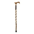 thumbnail image 4 of Brazos Twisted Wood Grain Wood T-Handle Cane 37 Inch Height, 4 of 10