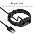 thumbnail image 3 of Adaptador de cargador de plástico de repuesto de cable de carga de 50/100 cm para Fitbit Inspire 3 FLhrweasw Nuevo, 3 of 9