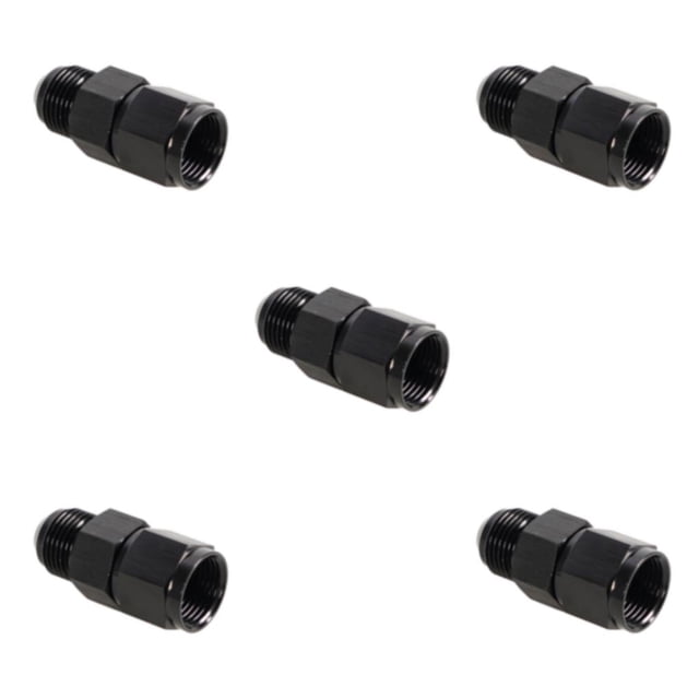 maskred Raccord de Pression avec Port de Jauge 1/8 NPT Pièces Auto Efficaces et Durables 8AN 5Set