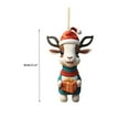 thumbnail image 3 of Prep Your Home for The Holiday Matoen 2024 Christmas Tree Hanging Decorations Cute Sheep Decorative Gift for Family Christmas Ornament, 3 of 4