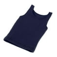 thumbnail image 3 of Camiseta de figuras de hombres a escala 1/6 CUTICAT chaleco sin mangas ropa de muñeca hecha a mano Azul oscuro, 3 of 8