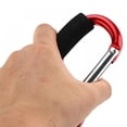 thumbnail image 5 of 2 Pack Large Durable Carabiner Hooks Mummy Clip Pushchair Shopping Bag Holder Carry Handle, 5 of 6