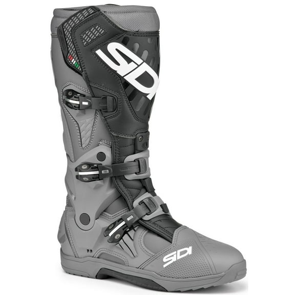 Sidi Crossair Mens MX Offroad Boots Gray/Black 49 EUR