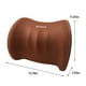 thumbnail image 3 of Cojín lumbar para coche Almohada de soporte de espuma viscoelástica | Respaldo ergonómico para coche, oficina y hogar | Alivia la fatiga al volante, corrige la postura | Funda extraíble transpirable, 3 of 8